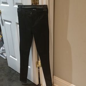 J.Brand coated super skinny jean